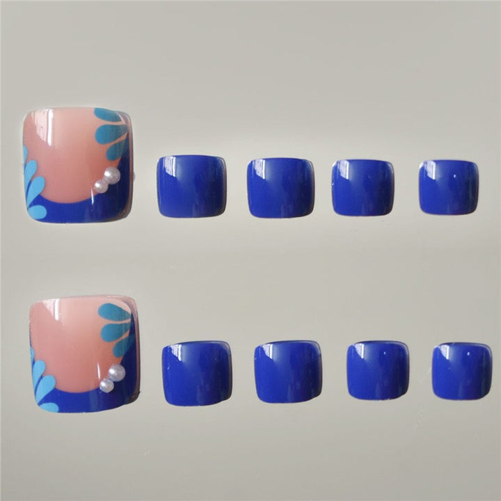 Dekorative Gel Fußnagel Kunst Karnz