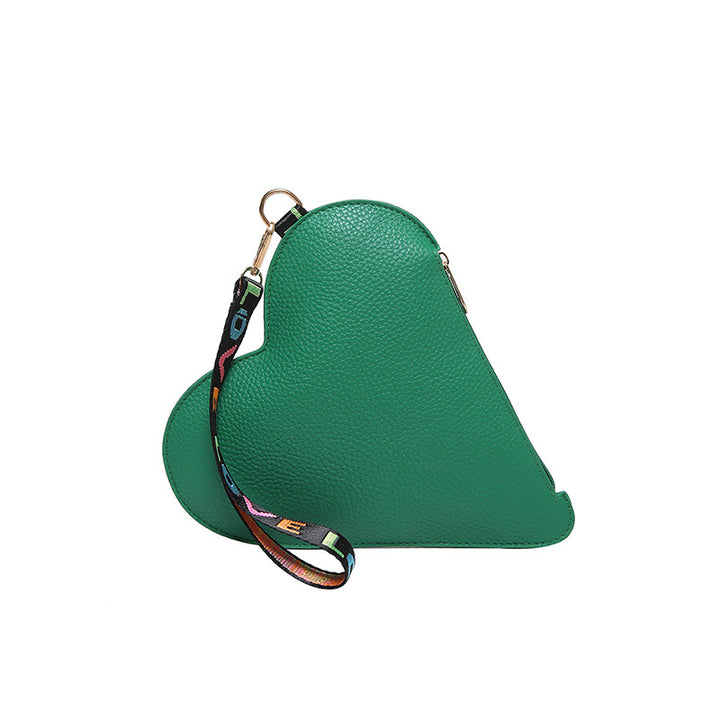 WoHerzförmige Kompakt-Handtasche Karnz