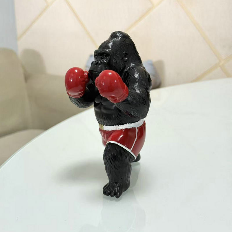 Boxende Gorilla Statue Karnz