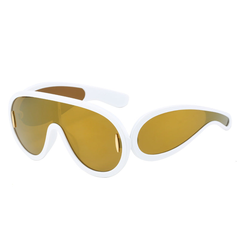 Damen fashion-forward Sportsonnenbrille Karnz
