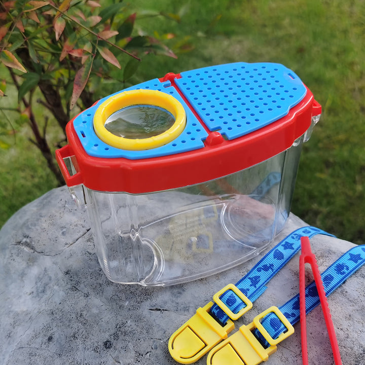 Unisex Aufbewahrungsspielzeug mit Vergrößerungsglas Karnz