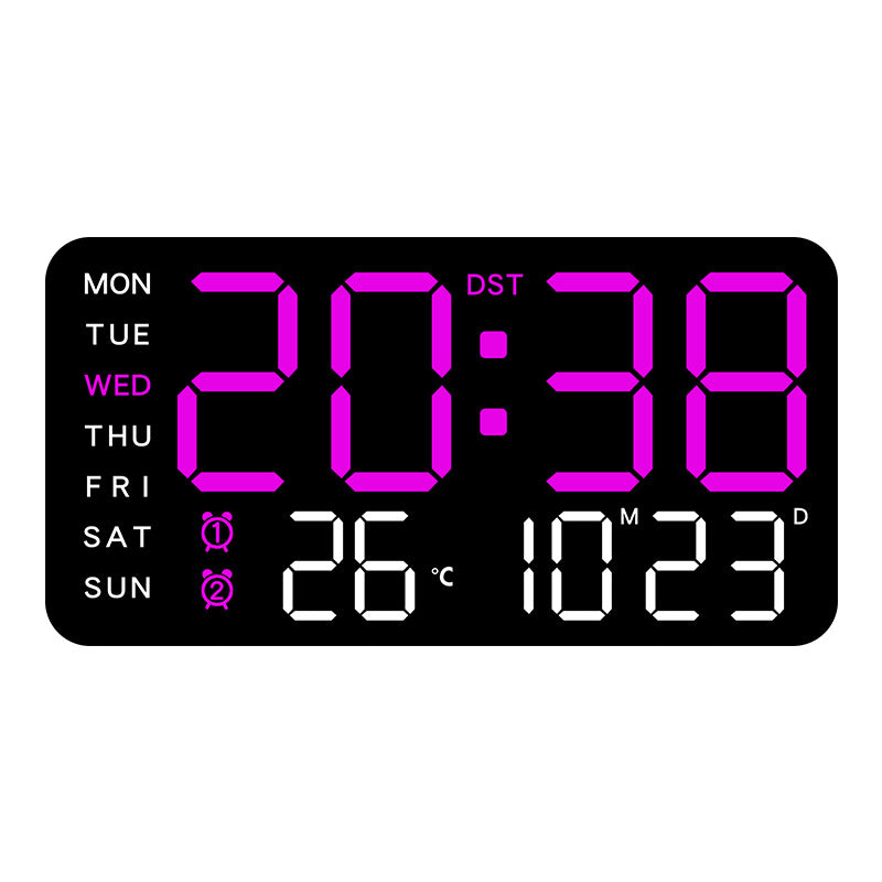 Digitaluhr mit multifunktionalem LED-Display Karnz
