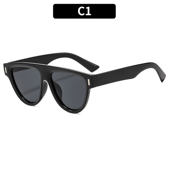 Modische geometrische Cat-Eye-Sonnenbrillen