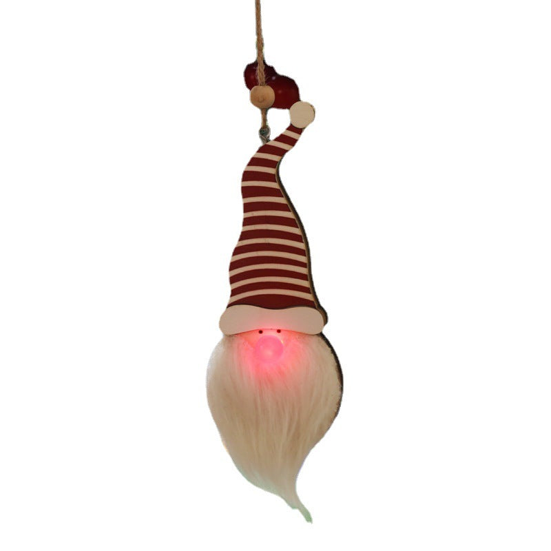 Niedliche Weihnachtsdekoration mit LED-Licht Karnz