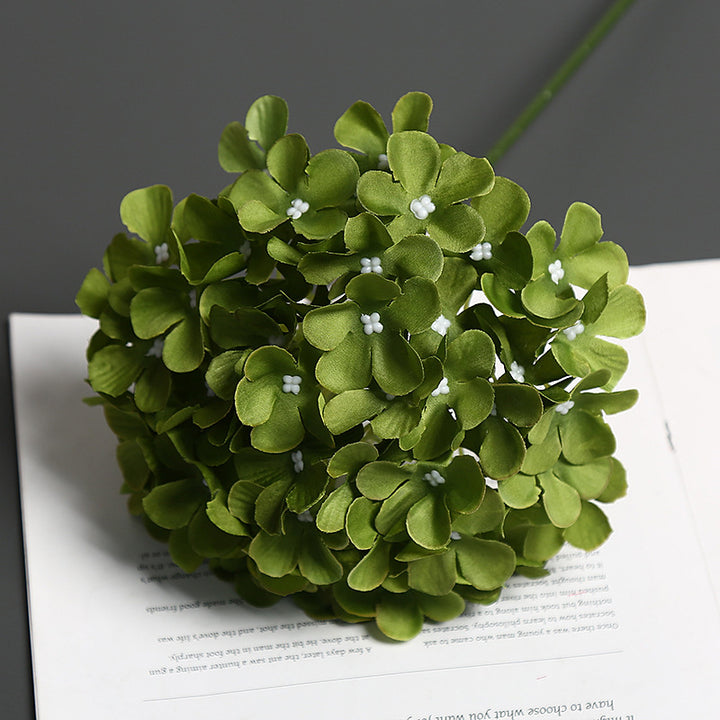 Realistische Florale Hortensienstiel