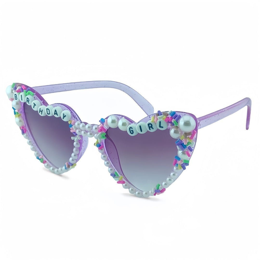 Dekorative Herzförmige Sonnenbrille Karnz