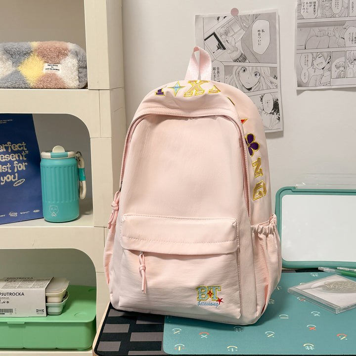 Stylische Bestickte Klassische Rucksack