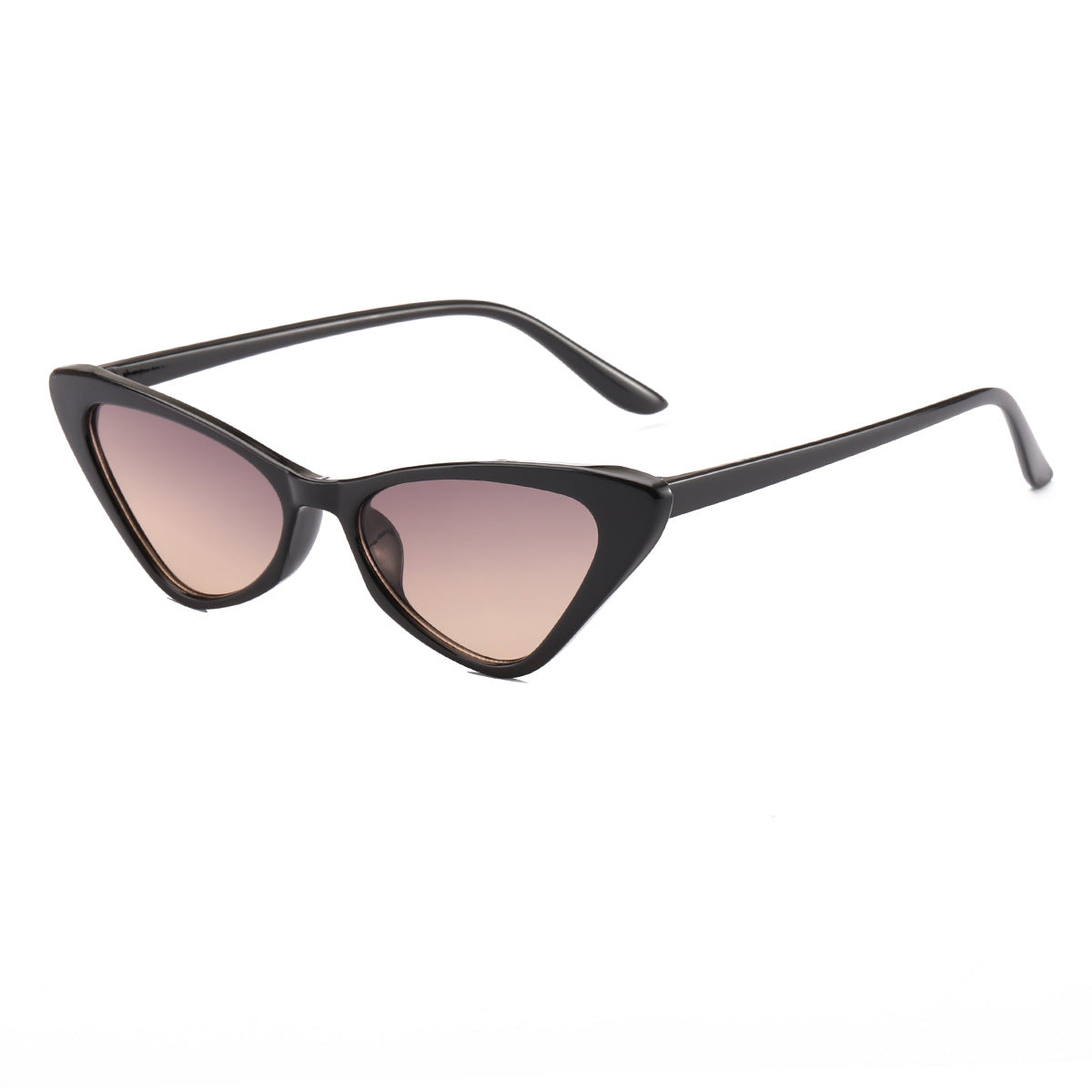 Damen Cat-Eye Sonnenbrille mit animalischem Muster und UV-Schutz Karnz