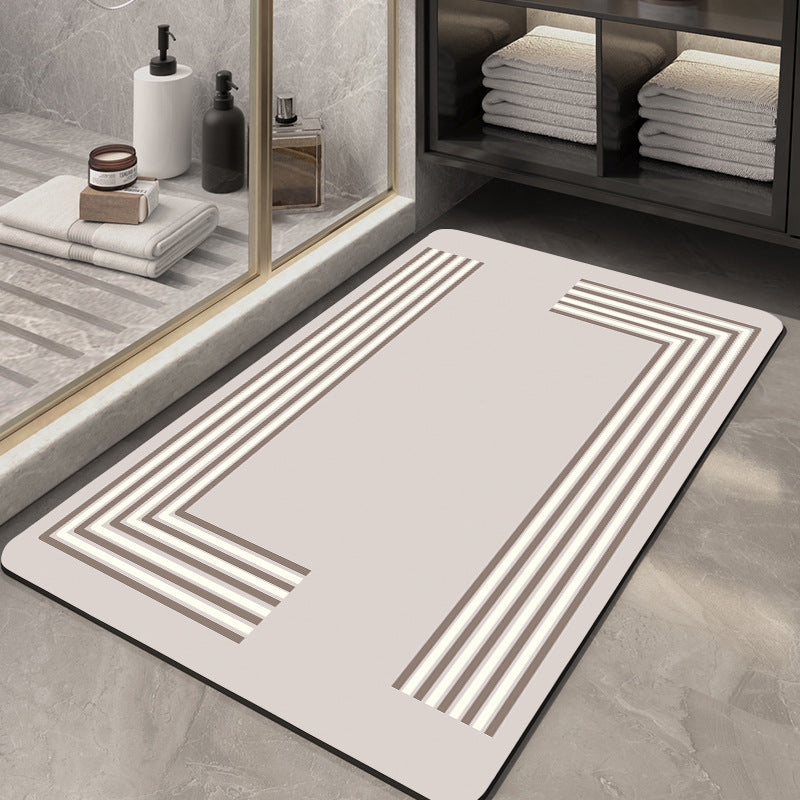 Stylish Modern Badezimmermatte Karnz