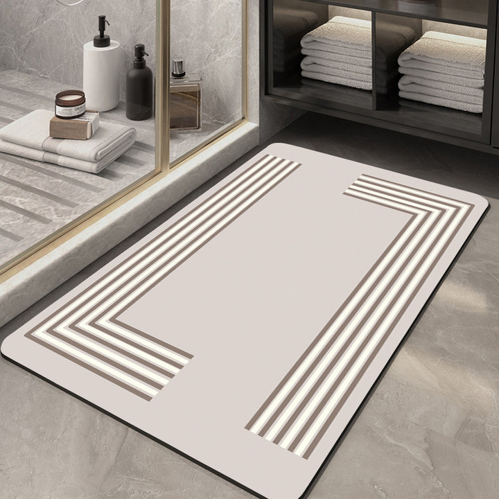 Stylish Modern Badezimmermatte Karnz