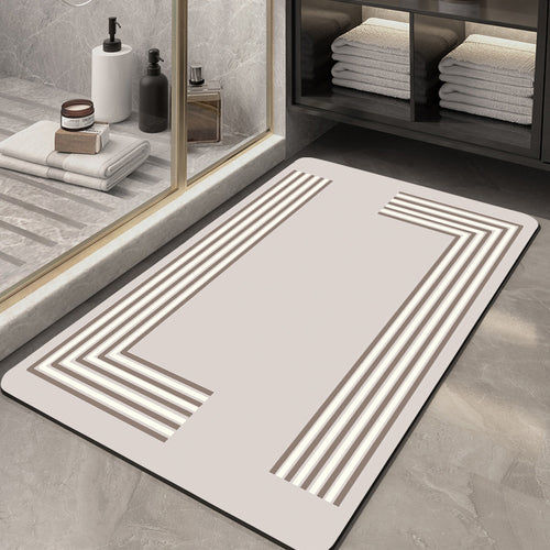 Stylish Modern Badezimmermatte Karnz