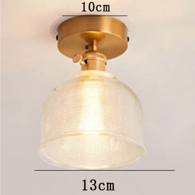 Elegante Glas Deckenleuchte