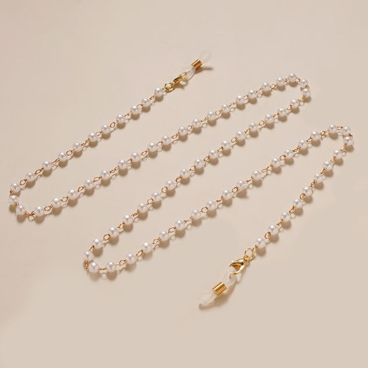 Chic Perlen Brillen Kette Karnz
