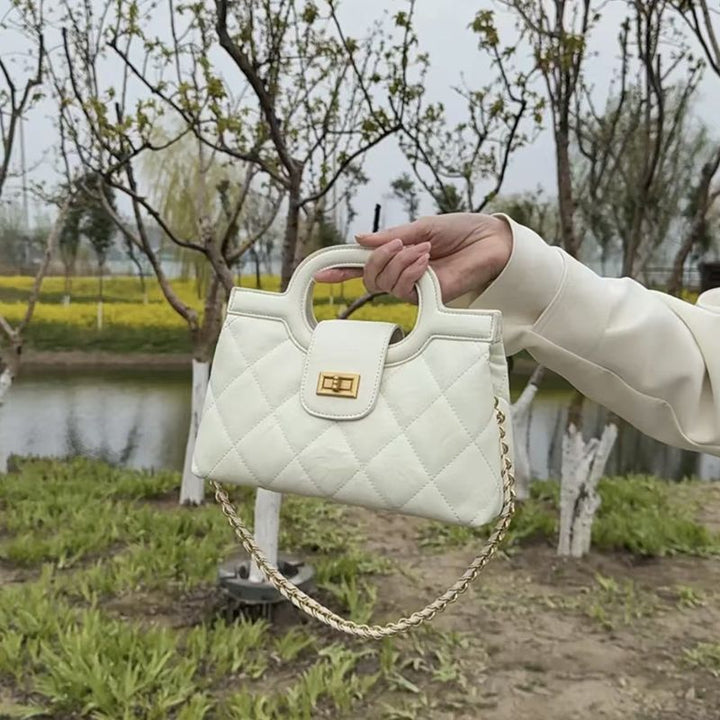 Gepolsterte elegante Handtasche Karnz