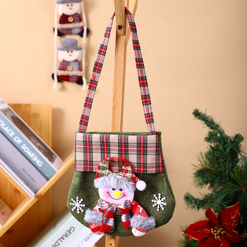 Verspielte Weihnachtsumhängetasche Karnz