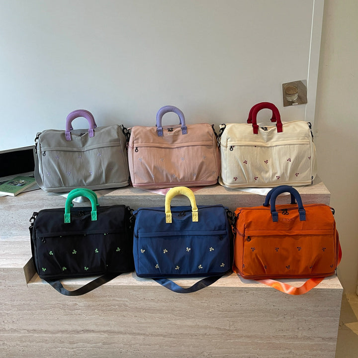 Vielseitige gestickte Duffel-Tasche Karnz