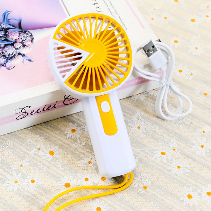 Damen Tragbarer USB Handventilator mit flexiblem Neigungsmechanismus Karnz