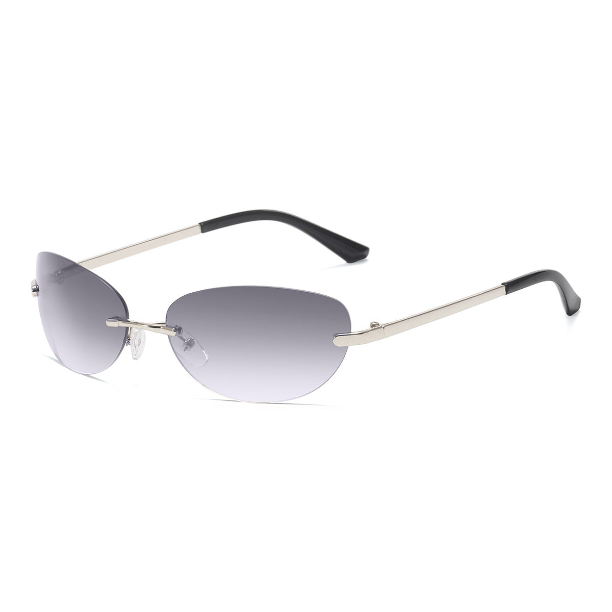 Damen filigrane Sonnenbrille mit innovativem Rahmen Karnz