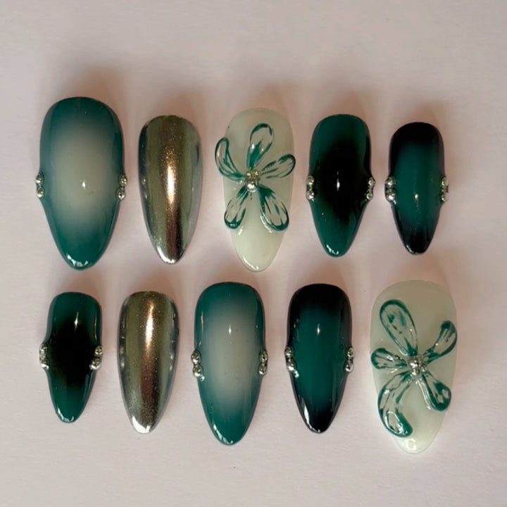 Thematic Artisan Press-On Nail Set Karnz