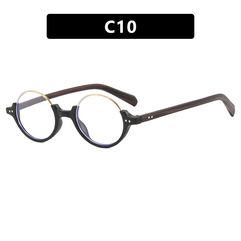 Damen runde Sonnenbrille mit elegantem Kunststoffrahmen Karnz