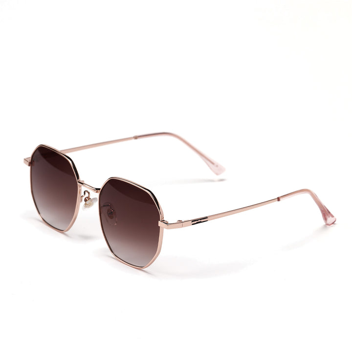 Damen modische Sonnenbrille mit ovalem Rahmen und polarisierten Gläsern Karnz