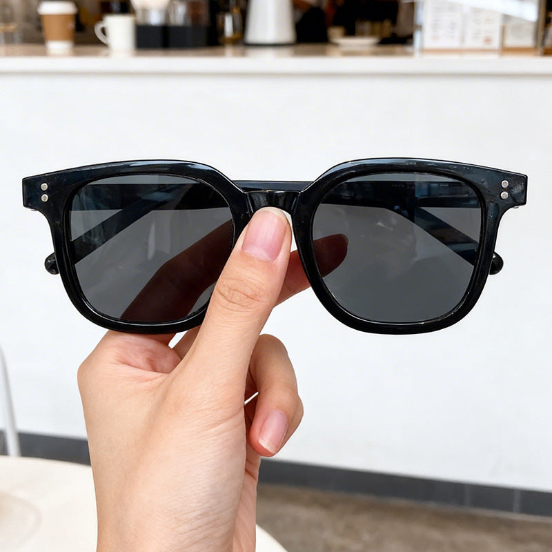 Moderne Übergrößen Quadratische Sonnenbrille Karnz