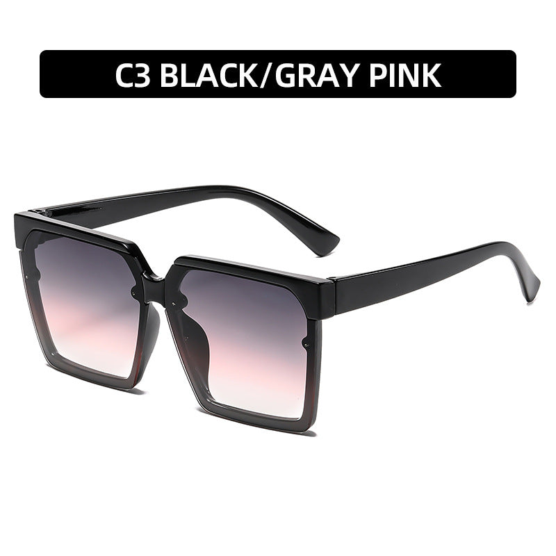 Chunky Geometrischer Rahmen Sonnenbrille
