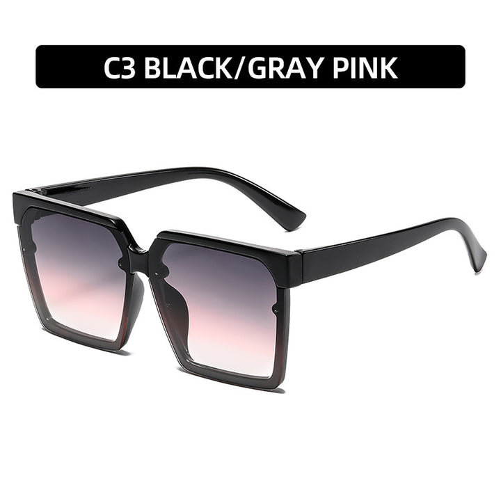 Chunky Geometrischer Rahmen Sonnenbrille