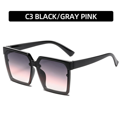 Chunky Geometrischer Rahmen Sonnenbrille