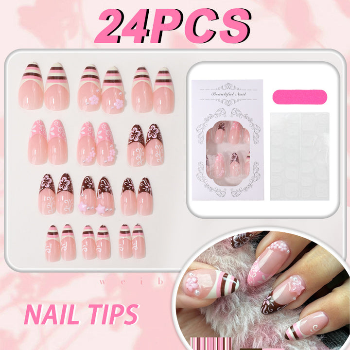 Künstlerische 24-teilige Nail Art Tipps Karnz