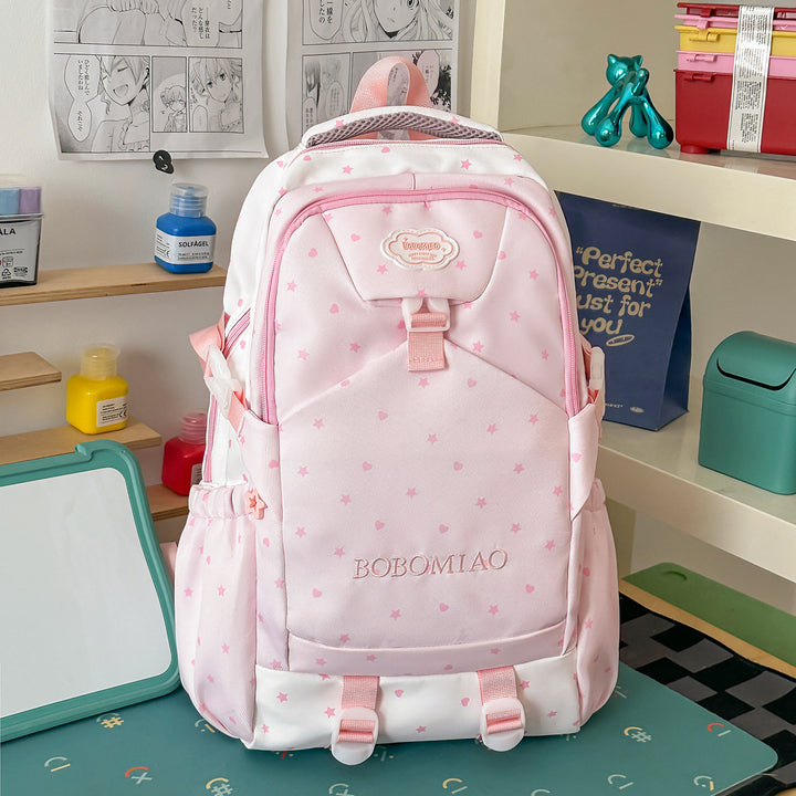 Stylischer Schulrucksack mit Sternenmuster Karnz