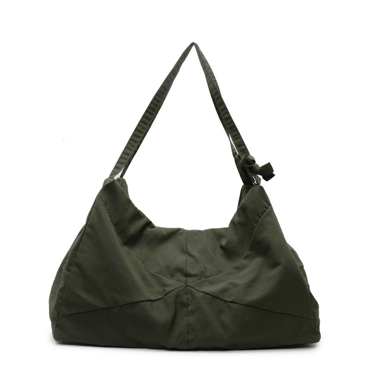 Texturiertes Stoff Schulter Hobo Bag Karnz