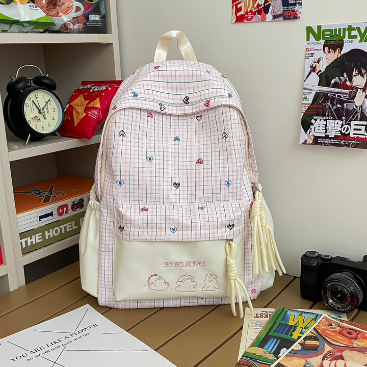 Fun Herz Druck Freizeit Rucksack Karnz