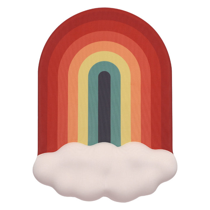 Regenbogen-Themen Gel Mauspad