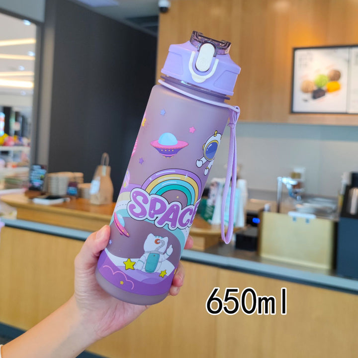 Damen kreative Trinkflasche im Weltraumdesign Karnz