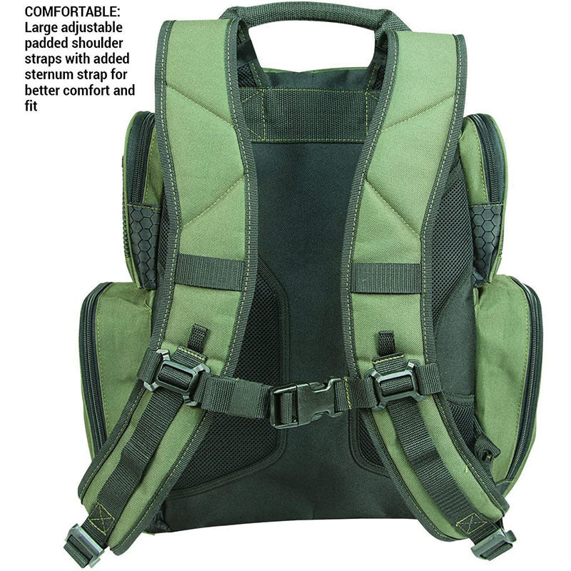 Multi-Fach Fachangelgerät Aufbewahrung Rucksack Karnz