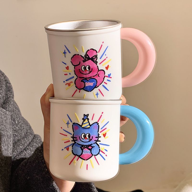 Keramiktasse mit Verspieltem Tierdesign Karnz