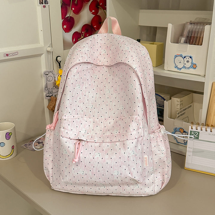 Leichte Polka Dot Freizeit-Rucksack Karnz