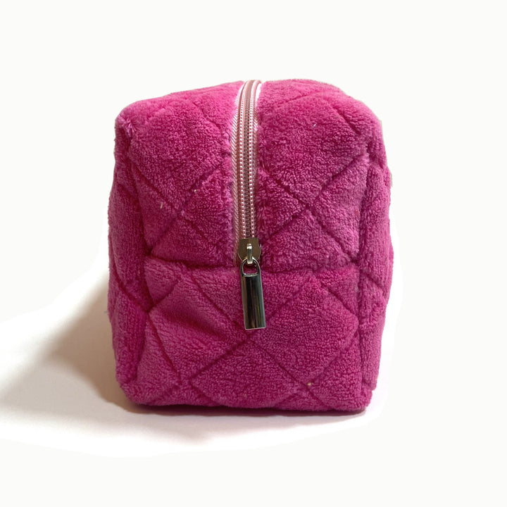 Plüsch Stepp-Kosmetiktasche