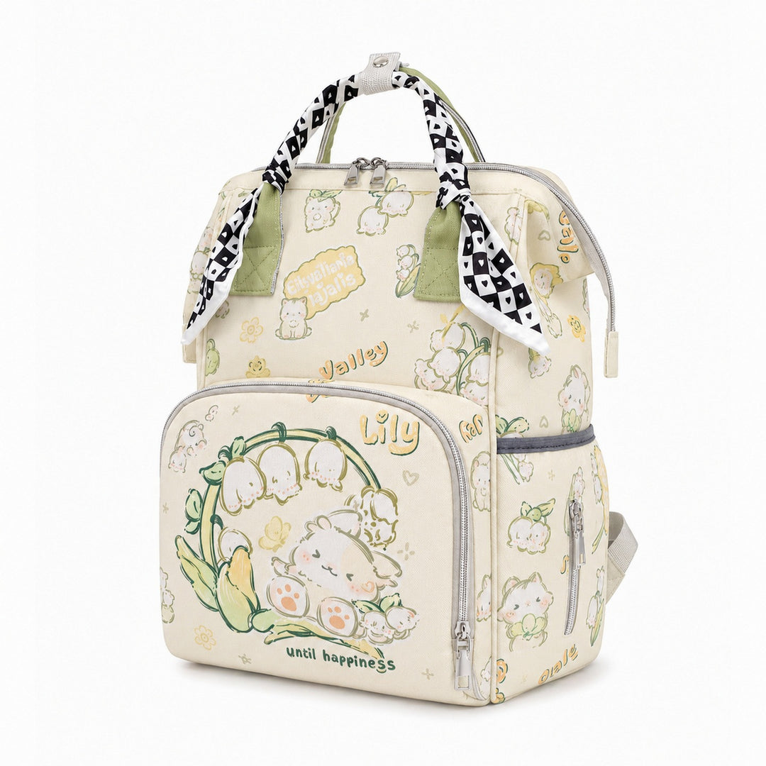 Tragbarer illustrierter Rucksack Karnz