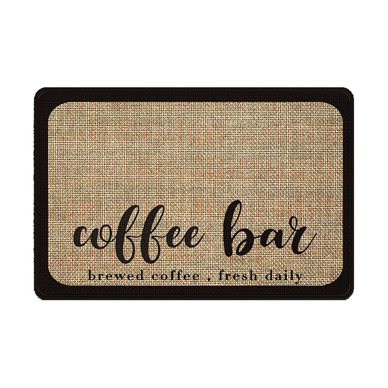 Kaffeebar Küchenteppich Komfortmatte