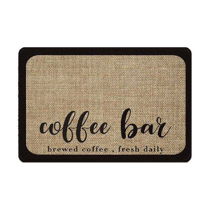 Kaffeebar Küchenteppich Komfortmatte