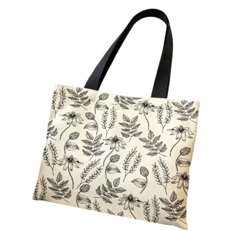 Elegante Blumentaschenmuster Tragetasche