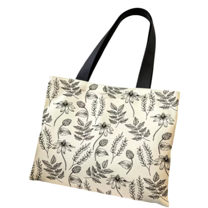 Elegante Blumentaschenmuster Tragetasche
