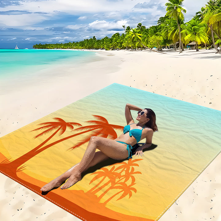Mandala Design Strandmatte Karnz