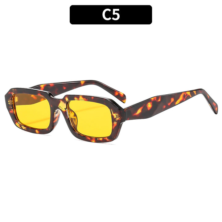 Modische Winkelsonnenbrille