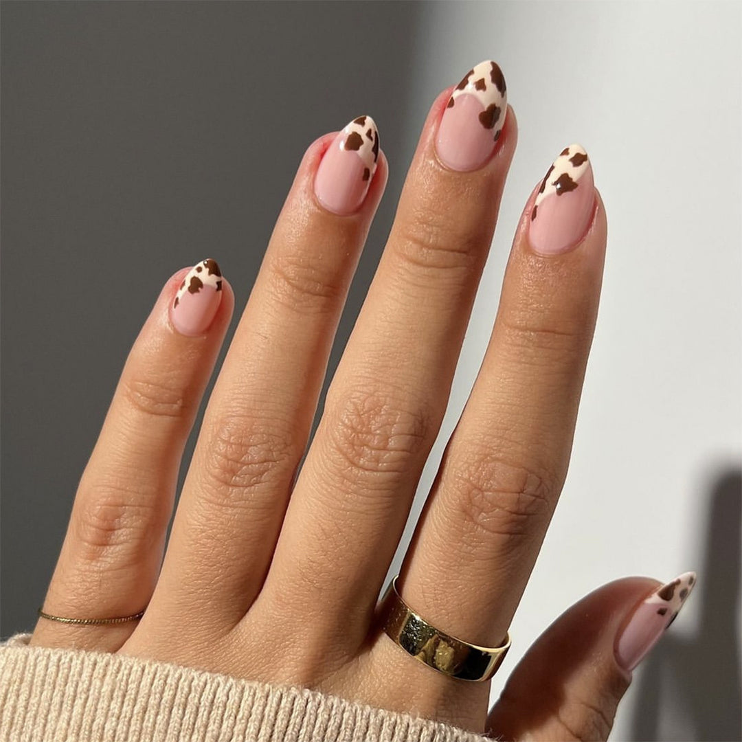 Chic Tierdruck Press-On Nagel Set Karnz