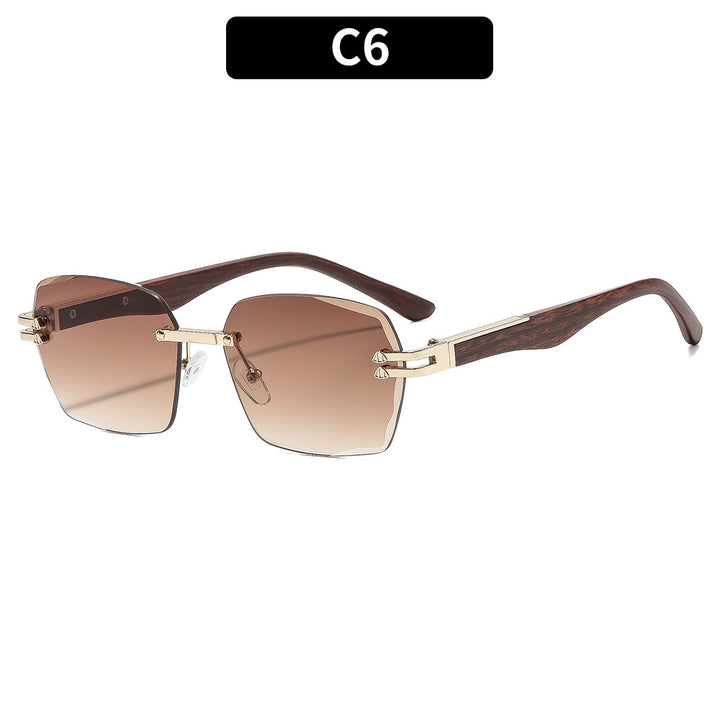 Moderne Eckige Sonnenbrille