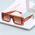 Damen Oversize-Sonnenbrille mit quadratischem Design Karnz