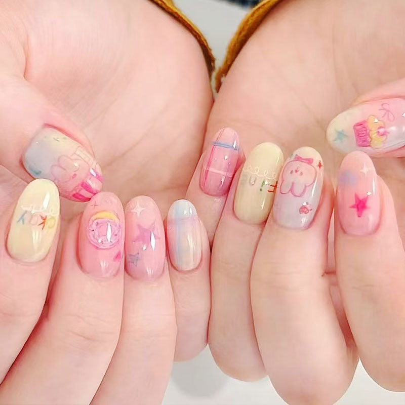 Künstlerische Themen Nageldesign Kollektion Karnz